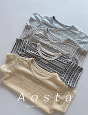 【取寄/韓国直送】Aosta 26/SM モーメントTシャツ|夏服|韓国子供服