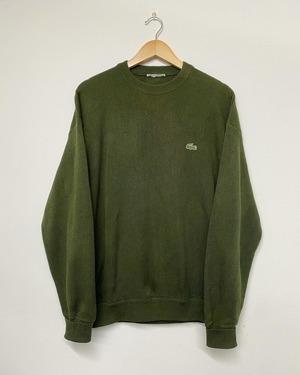 80-90sChemiseLacoste Acrylic Knit Crewneck Sweater/L