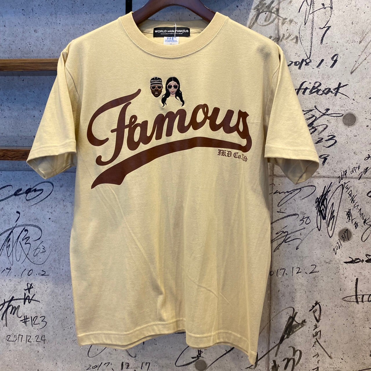 WORLD wide FAMOUS ワールドワイドフェイマス ベースボールシャツ ...