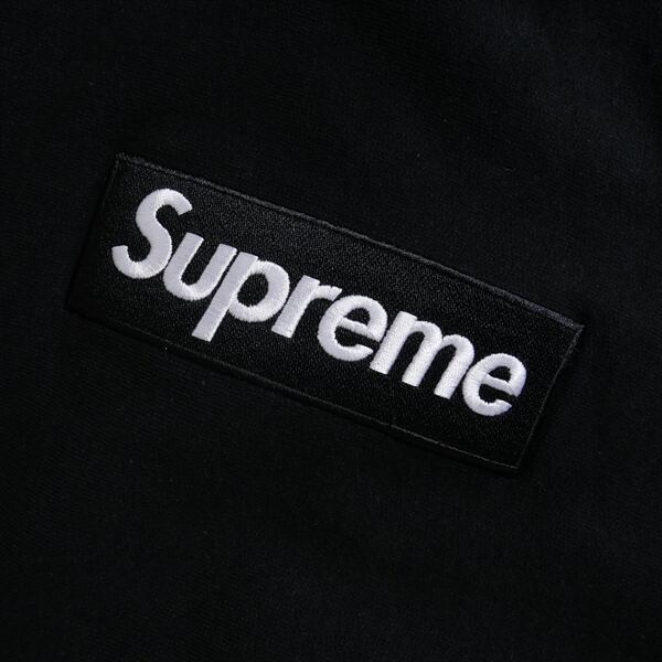 黒L Supreme Box Logo Hooded Black