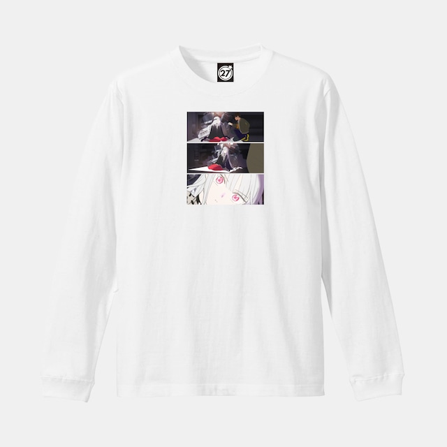 【アンドロイドガール】ロングスリーブT-shirt / ホワイト
