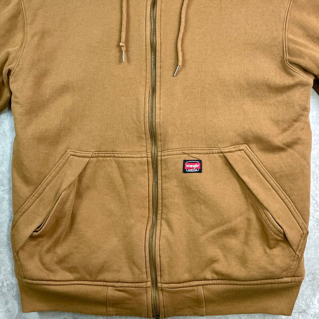 Wrangler ラングラー フルジップ 裏ボア スウェットパーカー メンズS