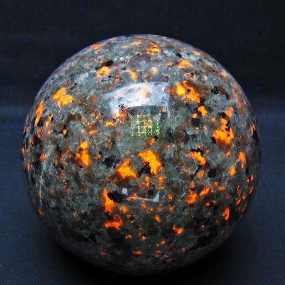 1.3Kg ユーパーライト 丸玉 98mm 一点物 151-9635