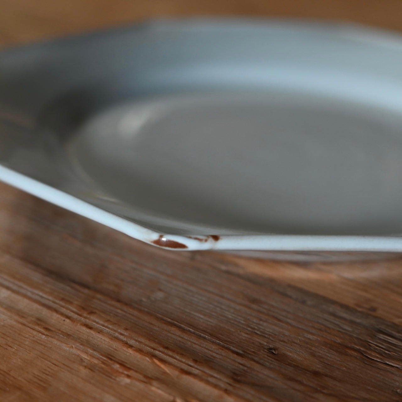 プレート　L〈 陶器・食器・セラミック・カフェ什器・アクセサリートレイ〉