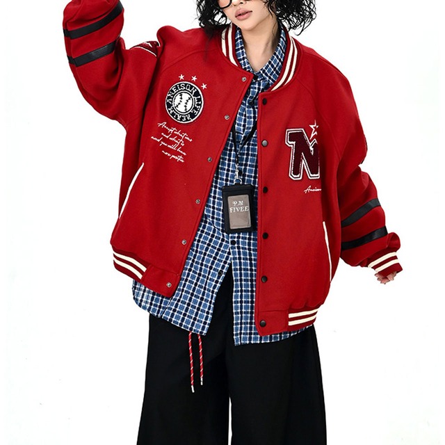 ワッペンロゴバーシティスタジャン 2col R01045