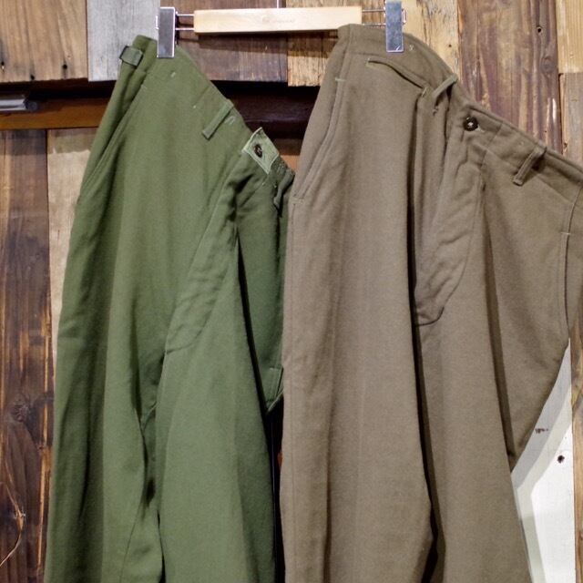 s US ARMY Field Trousers "Special" Wool / 年代 米軍 ガス