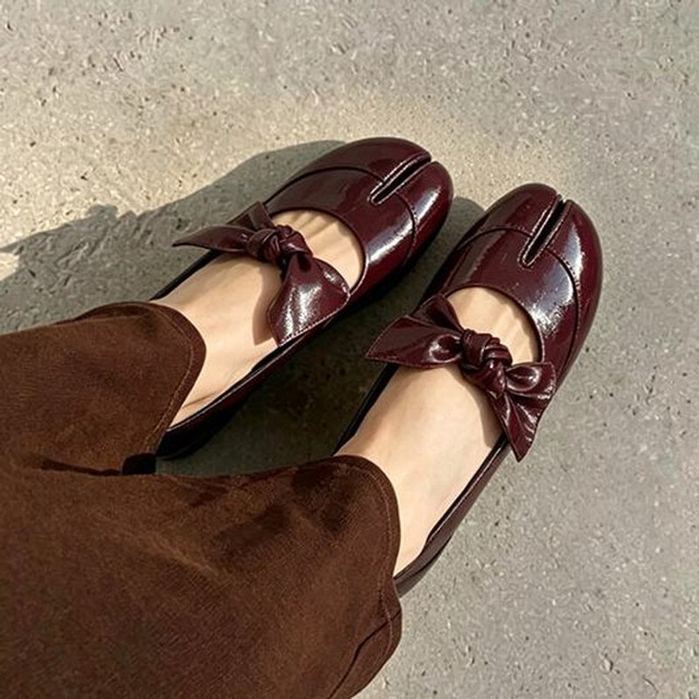 【34-40】Flat Tabi shoes　M1284
