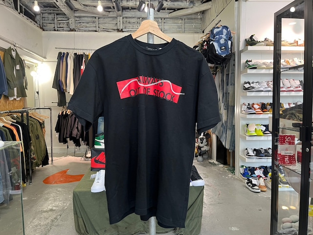 ALWAYS OUT OF STOCK COCA-COLA SHOE LACE TEE BLACK MEDIUM 77730