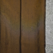 60's iridescence tuck slacks brown