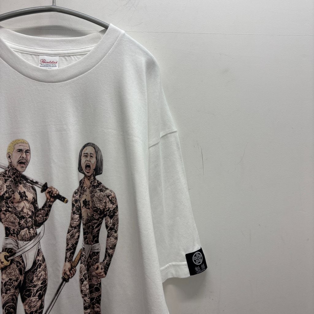 魁組 サキガケグミ 26SS ダウンタウン T-Shirt Tシャツ 085-CVT