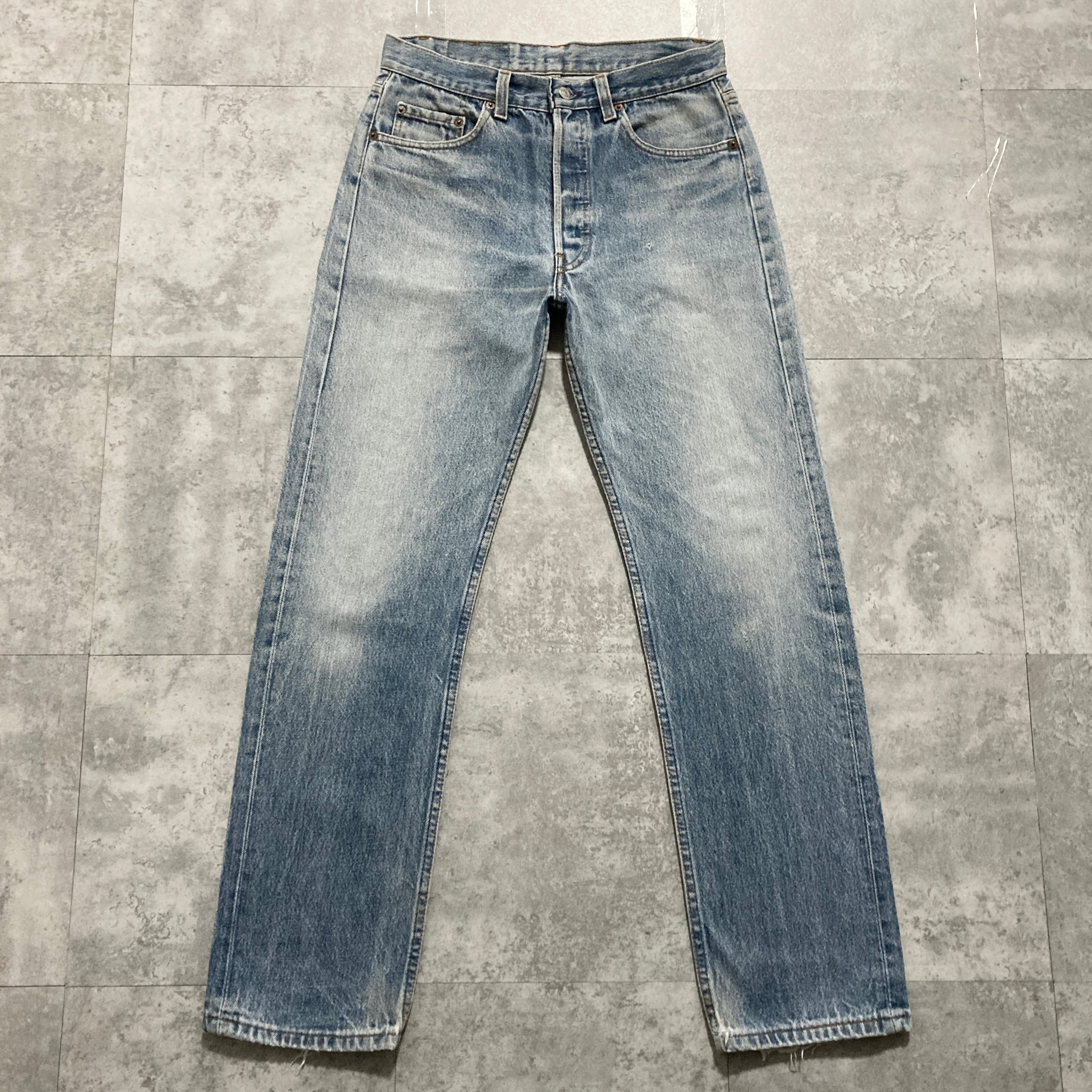 W31 L33】80's US.Levis 501xx リーバイス エルパソ工場(522) 裏ボタン