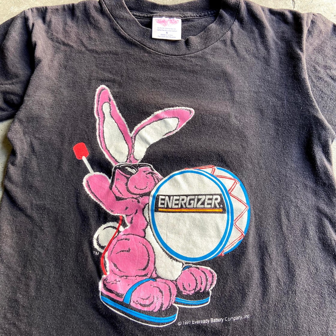 90年代 USA製 ENERGIZER エナジャイザー 企業系 アドバタイジングT 
