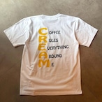 RIVERSIDE BASE 『C.R.E.A.M.』 T-SHIRTS - WHITE -