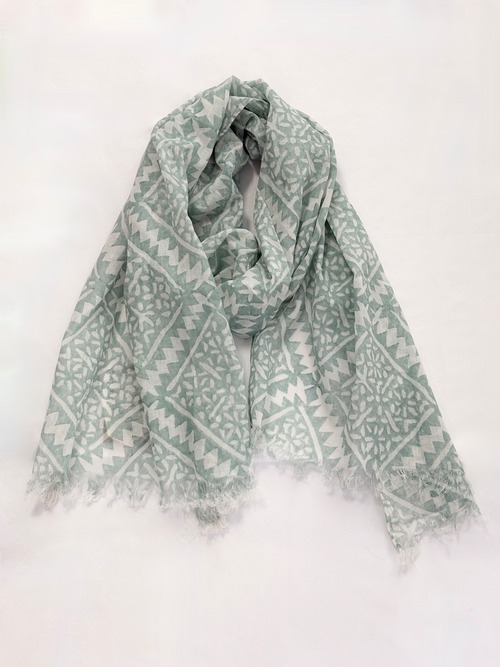 シサム工房・手織りオーガニックコットン　トランジットストール・TQ