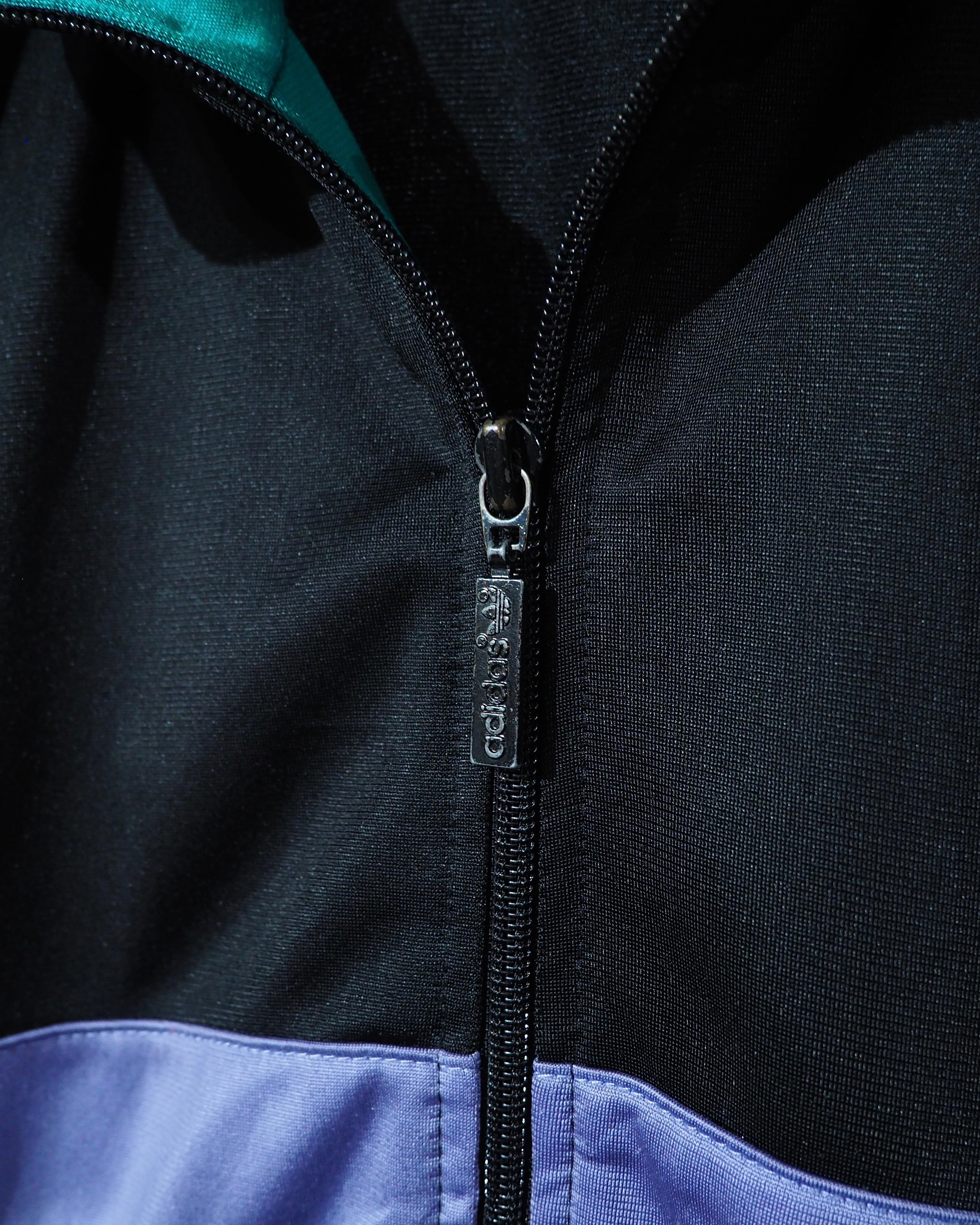 1980s ” Old adidas ” Multi color panel Switching vintage Track jacket