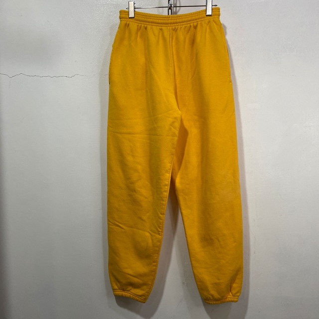 『送料無料』90s converse コンバース　Mサイズ　黄色　スウェットパンツ　裏起毛