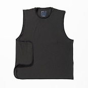 meanswhile  UNEVEN FABRIC CONDITIONING VEST