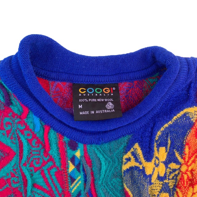 90's COOGI 3D knit