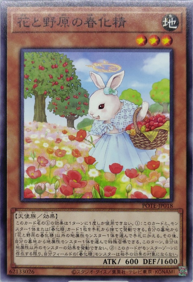 花と野原の春化精【POTE-JP018】[N]