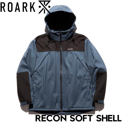 【送料無料】ソフトシェル ジャケット THE ROARK REVIVAL ロアークリバイバル RECON SOFT SHELL RJJ1071-DSN 日本代理店正規品L