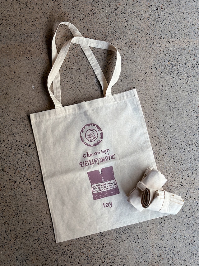 tay original／"cảm ơn bạn"eco-bag