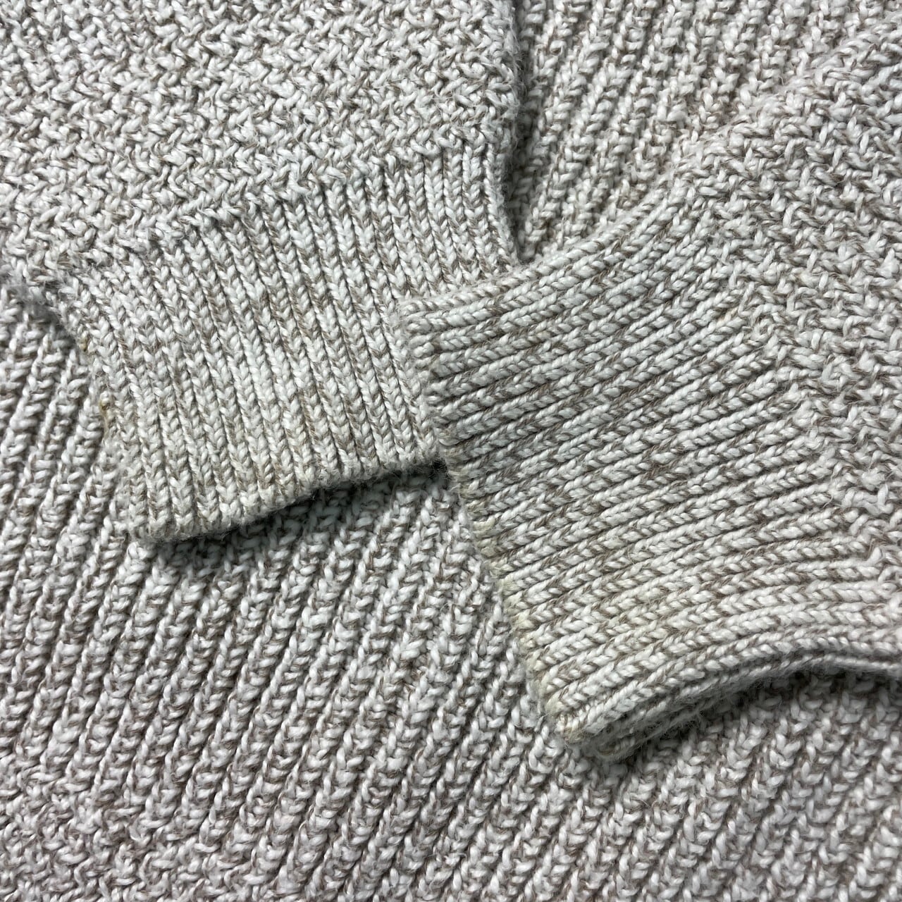 90年代 Eddie Bauer エディーバウアー ヘンリー コットンニット