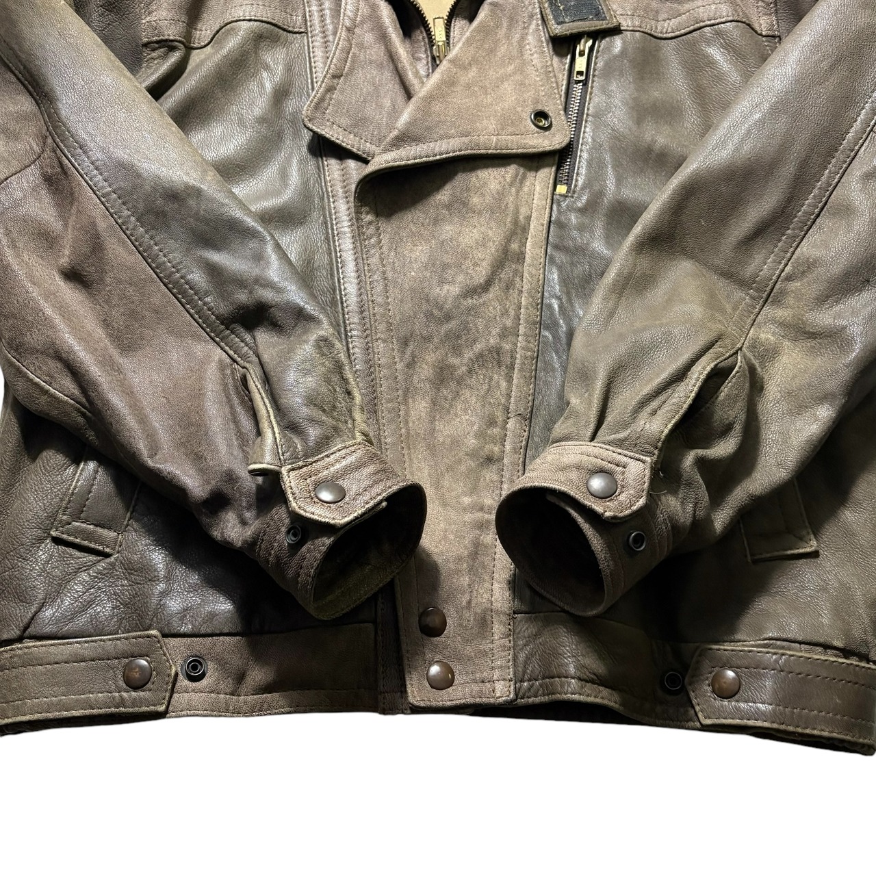 deerskin flap riders jacket