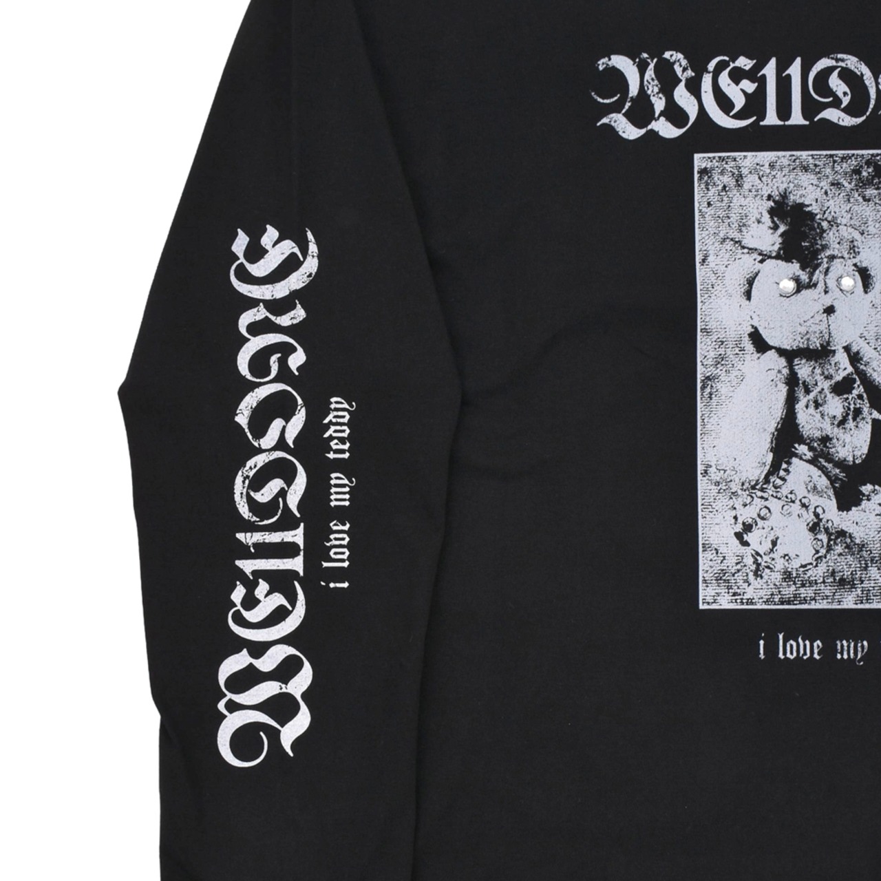 【WE11DONE】TEDDY LONG SLEEVED T-SHIRT - 6
