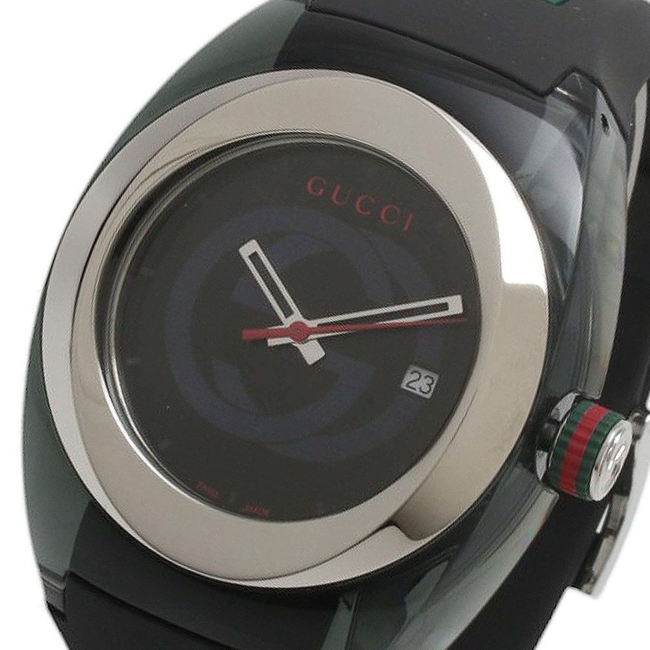 グッチ GUCCI SYNC YA137101 腕時計 メンズ ブラック クオーツ 