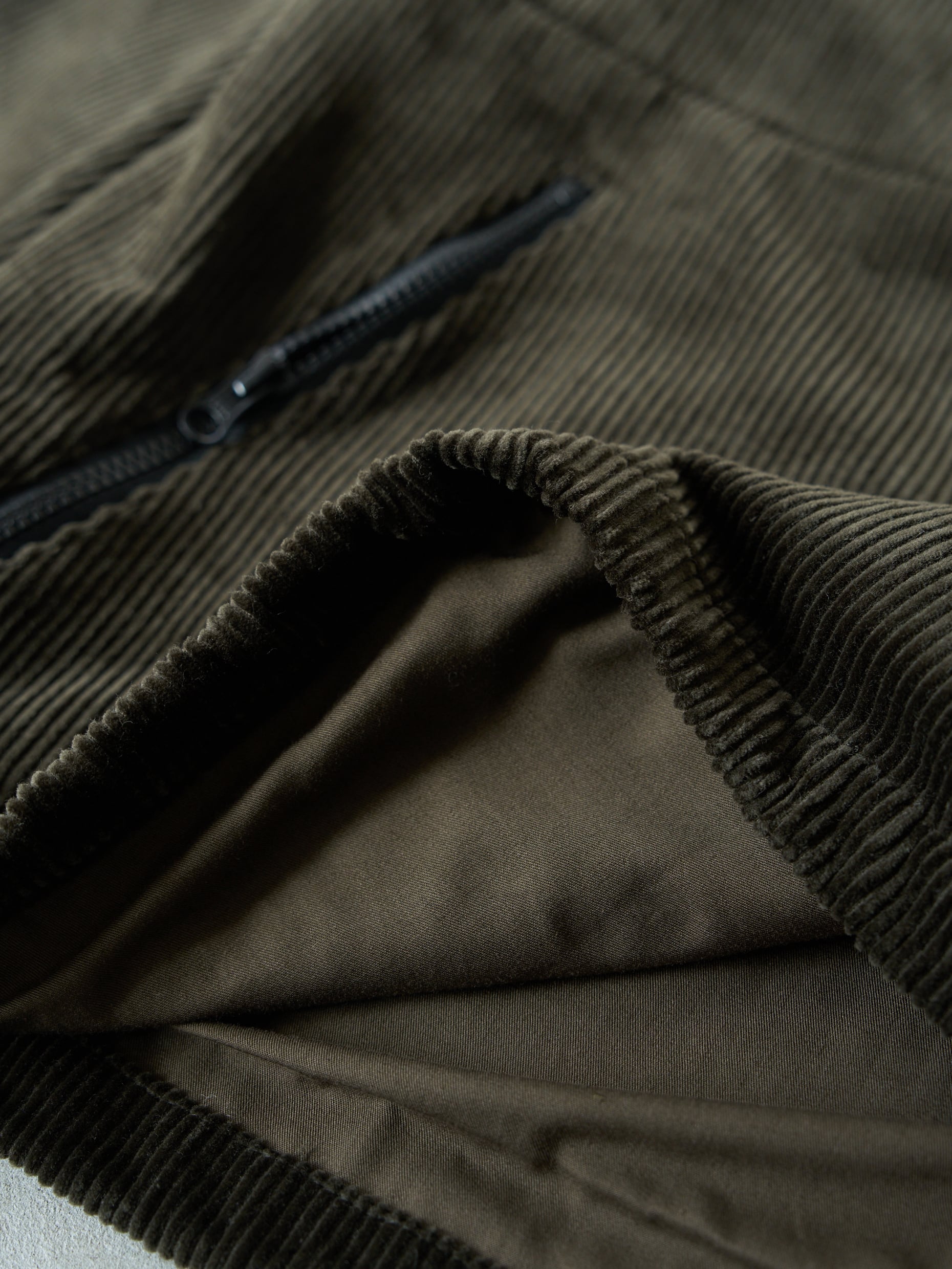 Olaf Corduroy half zip pullover | oll