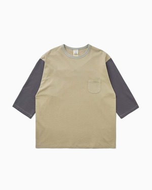 [Khakis] Faded Club Tee Beige 正規品 韓国ブランド 韓国ファッション 韓国代行 カーキス 日本 店舗 (Khakis)