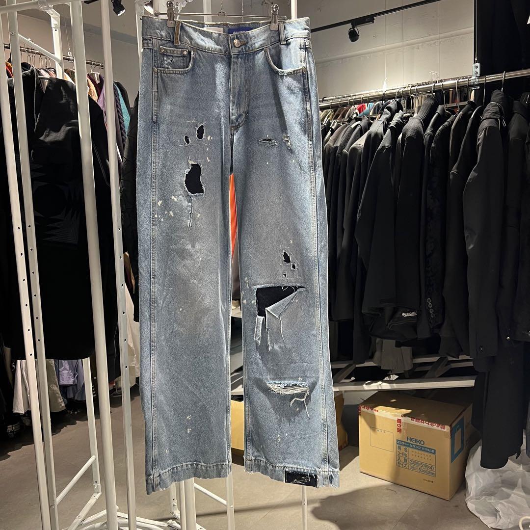 Adererror アーダーエラー ZARA ザラ デニム パンツ 22秋冬 ブルー 青 ...