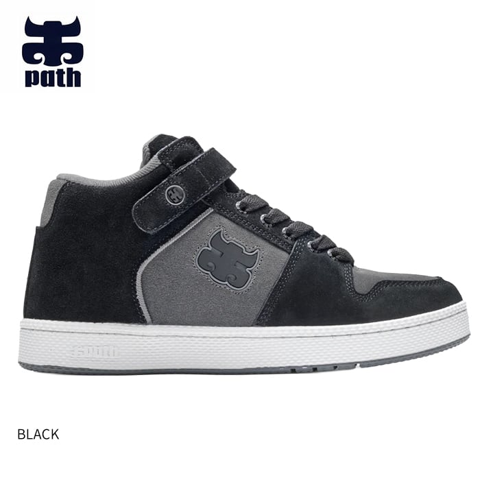 IPATH GRASSHOPPER BLACK AND GREY SUEDE アイパス グラスホッパー