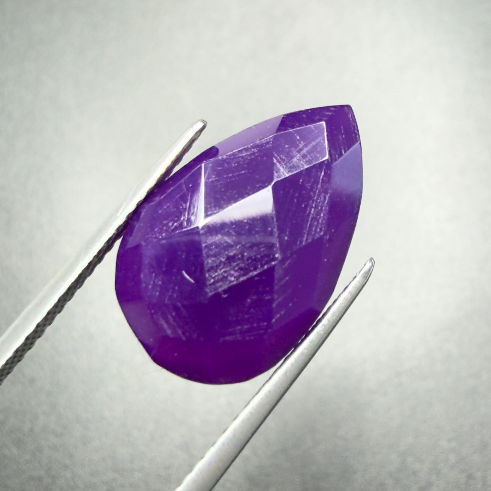 パープルカルセドニールース　最高品質 パープルカルセドニー】 ルース 6.98ct | たからいしルース オンライン