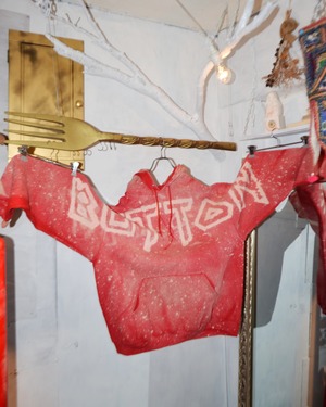 [XL] bleached sweat hoodie