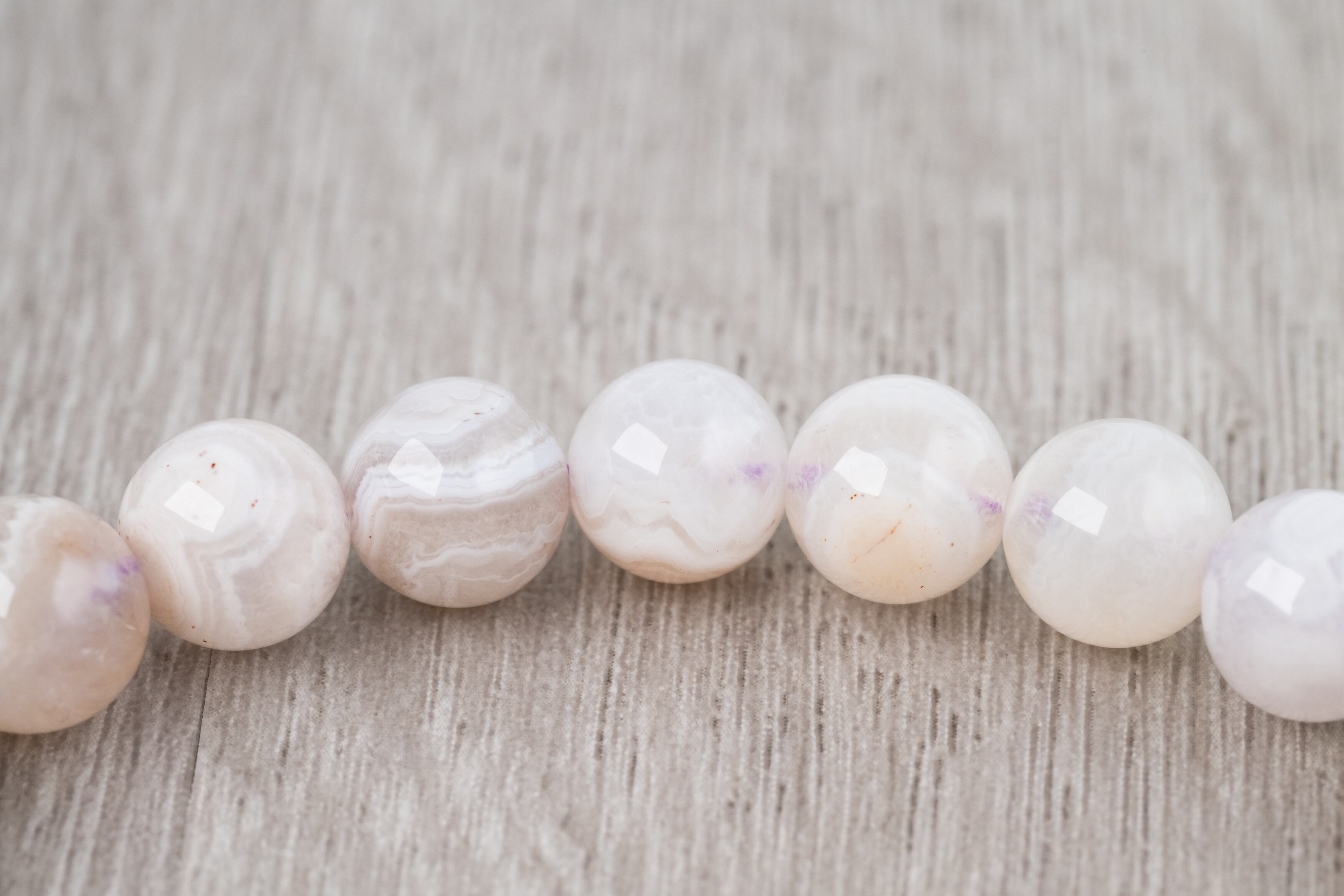 ◇一点物◇クレイジーレースアゲート（アメジスト） 9mmブレスレット