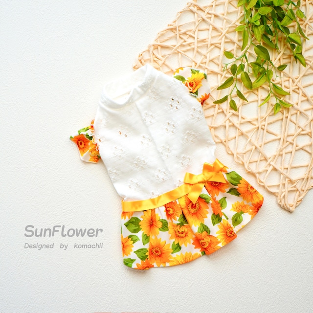 Sunflowerワンピース
