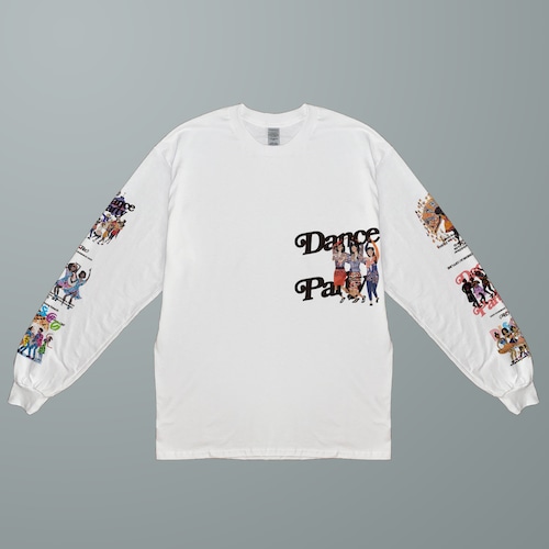 【予約】DANCE PARTY L/S TEE (WHITE)