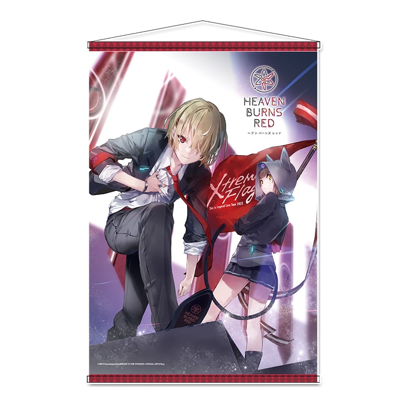 ヘブンバーンズレッド B2タペストリー【ツアーイラスト】