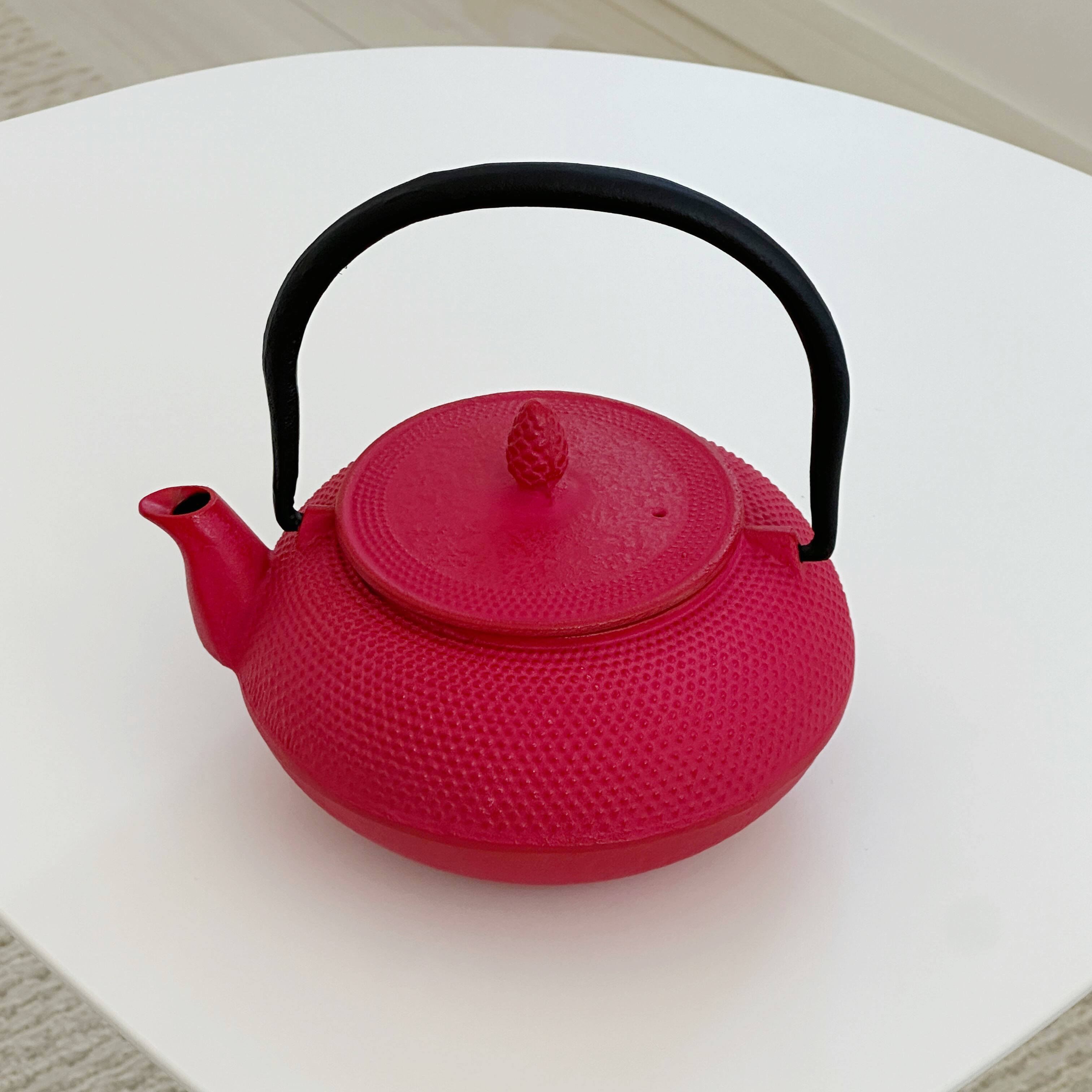 正寿堂 鉄瓶 鉄器 茶道具 銅蓋