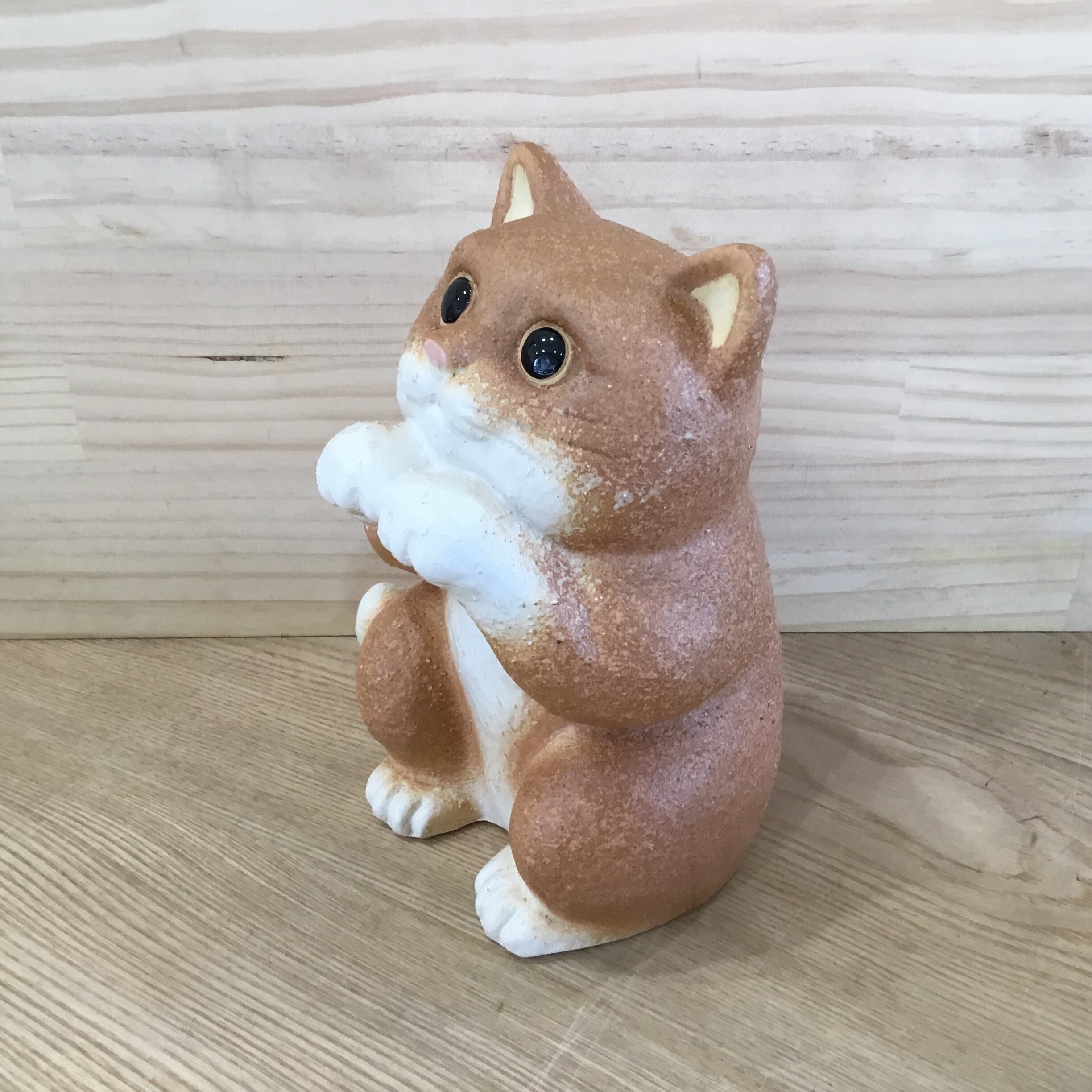 信楽焼 幸福ねこ | 趣味の園芸と陶器山竹