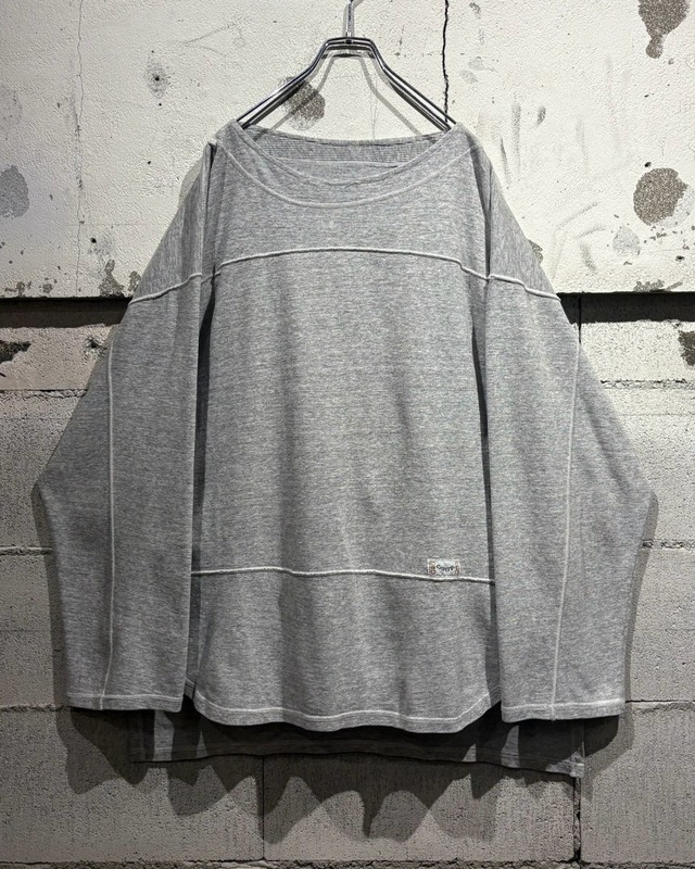 【Caka otto】Football Detail Vintage Loose Sweatshirt