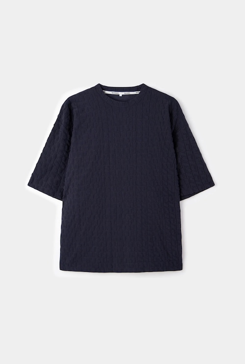 『SUNNEI』ALLOVER LOGO T-SHIRT / dark navy