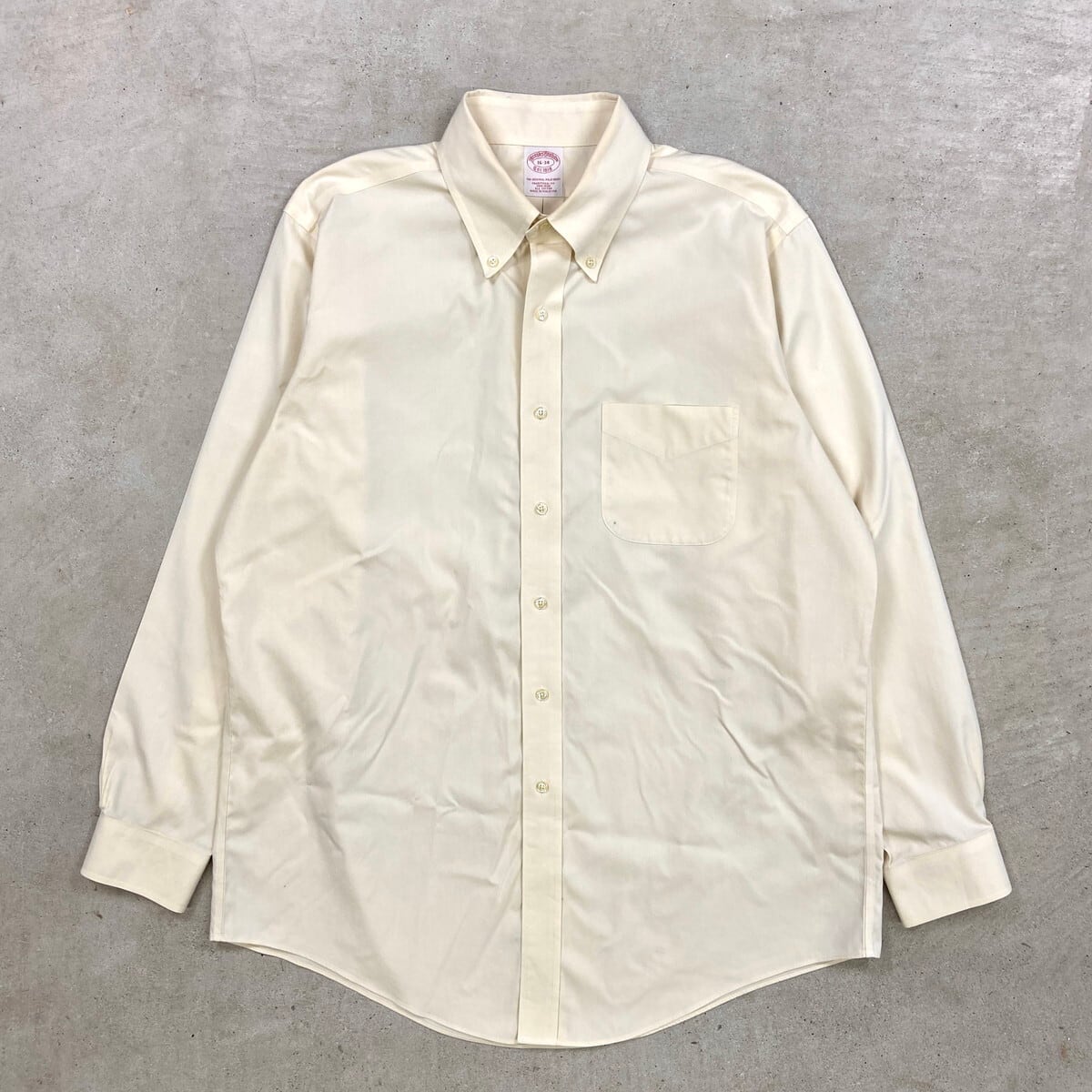 00年代 Brooks Brothers ブルックスブラザーズ コットンシャツ メンズ