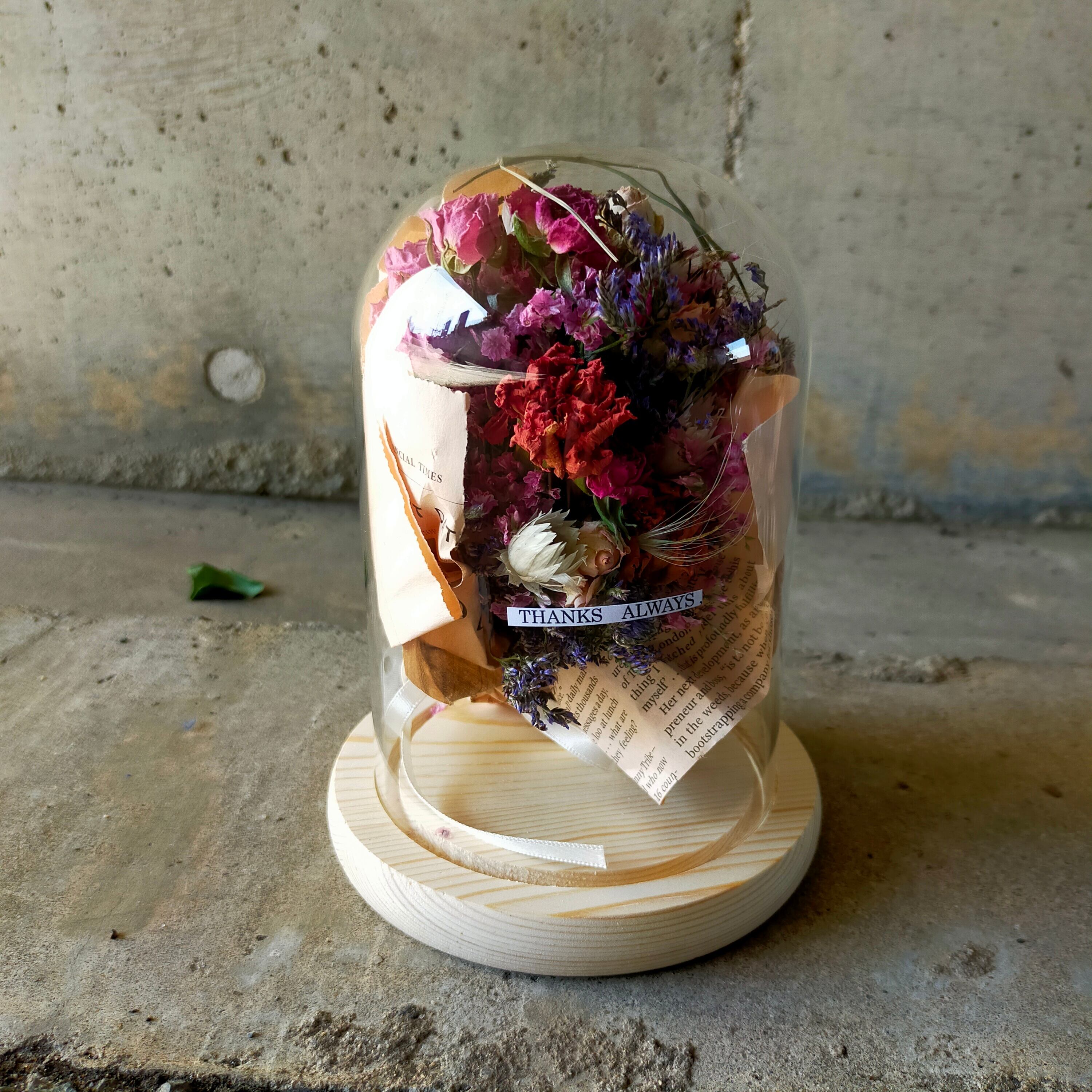 ”繋ぐ”ギフトM【”TSUNAGU” Dried flowers Gift】