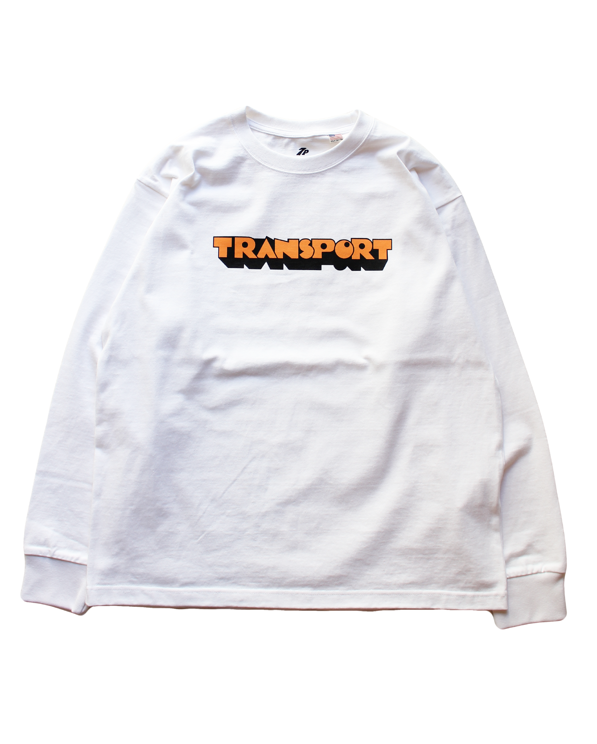 TRANSPORT CLOCK OF THE ORANGE L/S WHITE