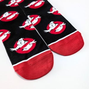 ♧【 crew socks / クルーソックス 】『 ゴーストバスターズ / ムーグリーロゴ 』 靴下 / ソックス 〚アメリカン雑貨 アメトイ〛