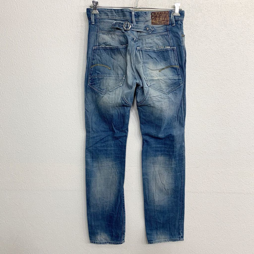 G-STAR RAW デニムパンツ W32 ジースターロー ボタンフライ ブルー