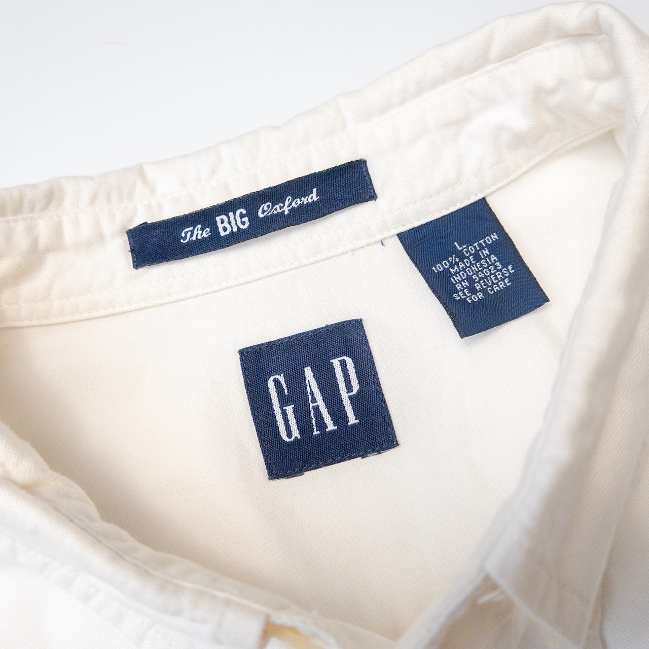 GAP THE BIG OXFORD white shirt