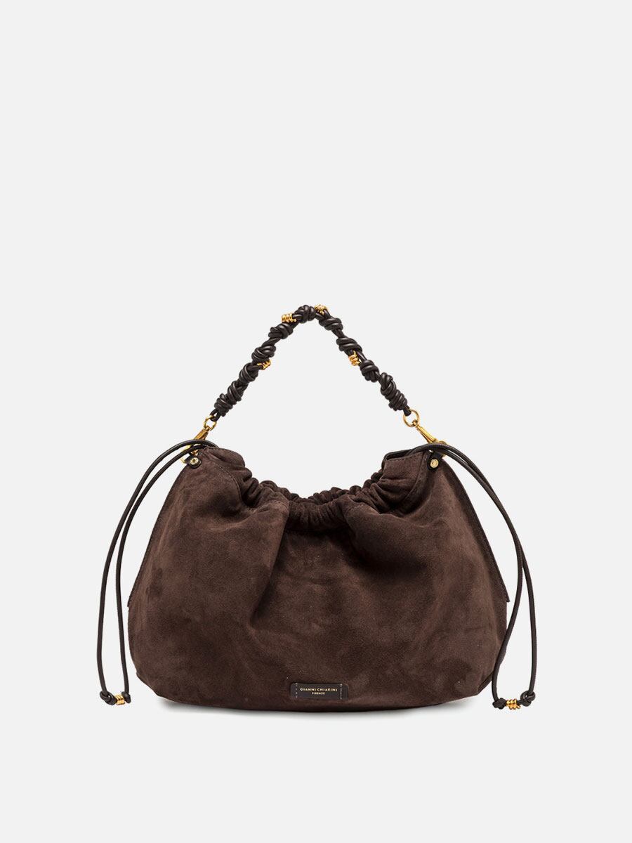 GIANNI CHIARINI レディース バッグ スエード Moka